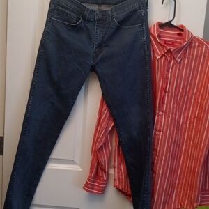 Men's Levi's jeans Izod shirt